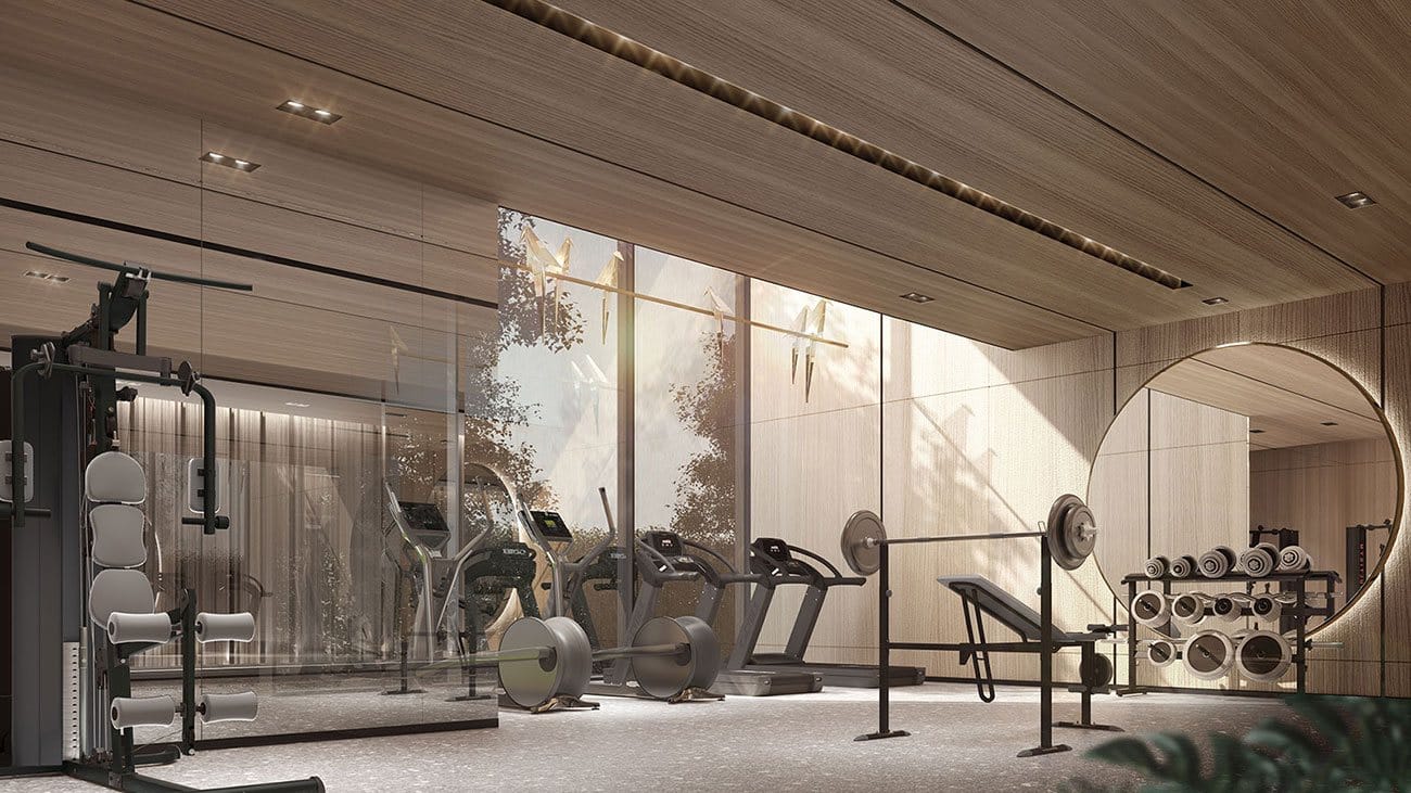 Phòng Gym - Yoga được đầu tư trang thiết bị hiện đại.