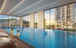 Tiện ích 5 sao tại Sun Costa Residences Đà Nẵng với bể bơi bốn mùa và view biển tuyệt đẹp.